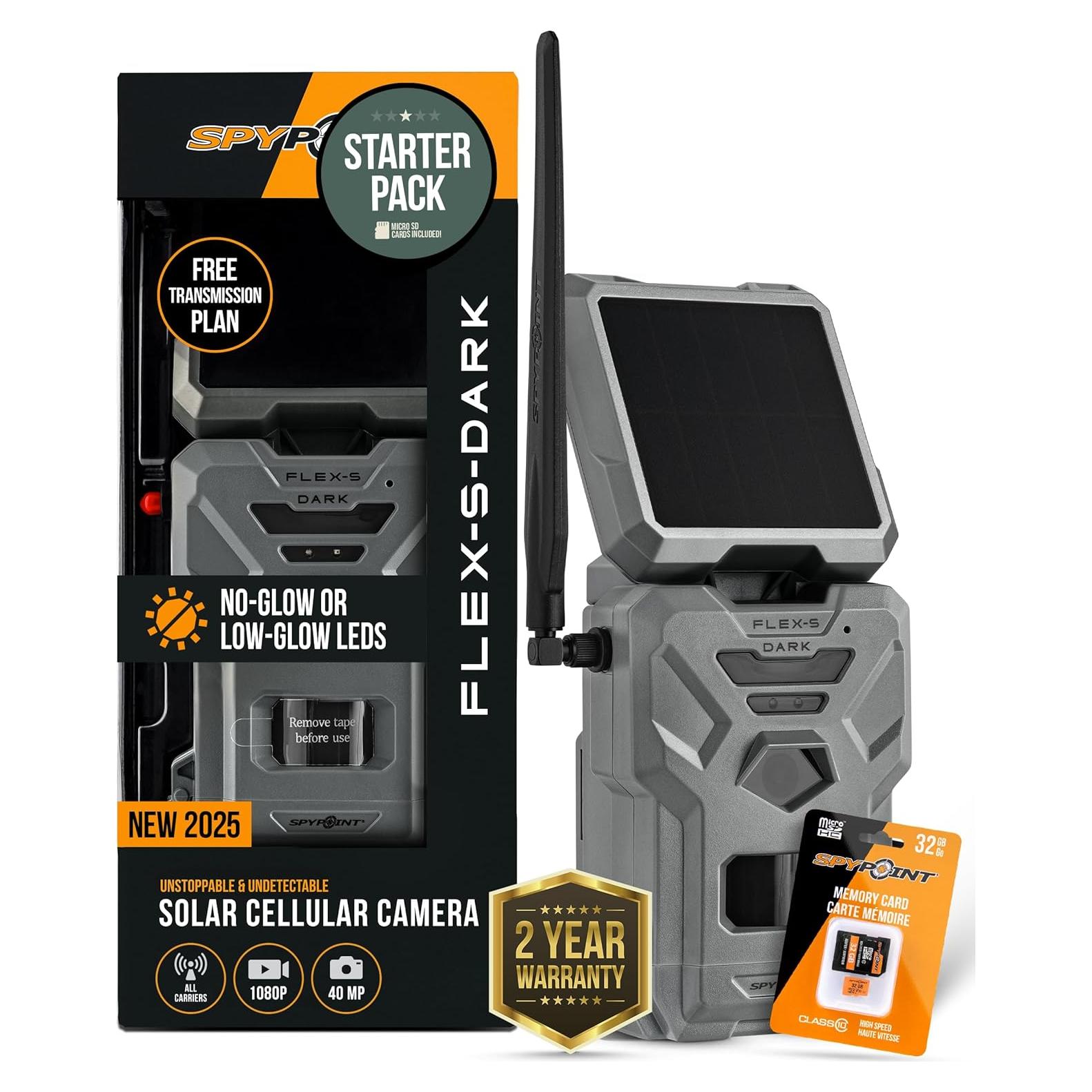 Cámara de Caza Celular SPYPOINT FLEX-S-DARK 40MP Solar