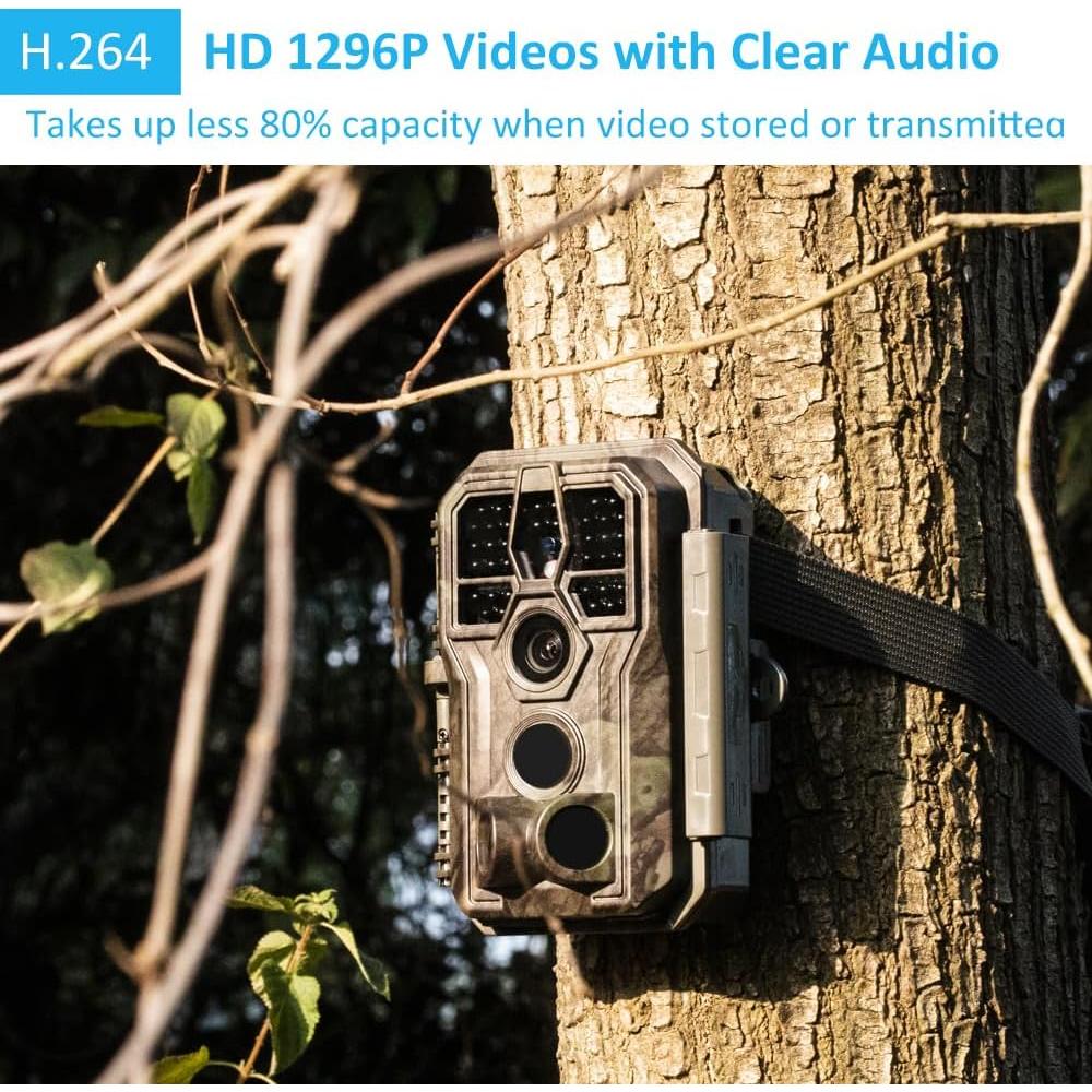 Cámara de sendero GardePro A5 48MP visión nocturna 30m