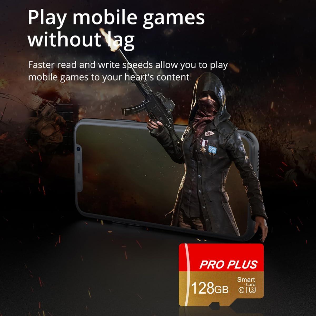 Paquete de 2 Tarjetas TF 128GB Bliksem con Adaptador