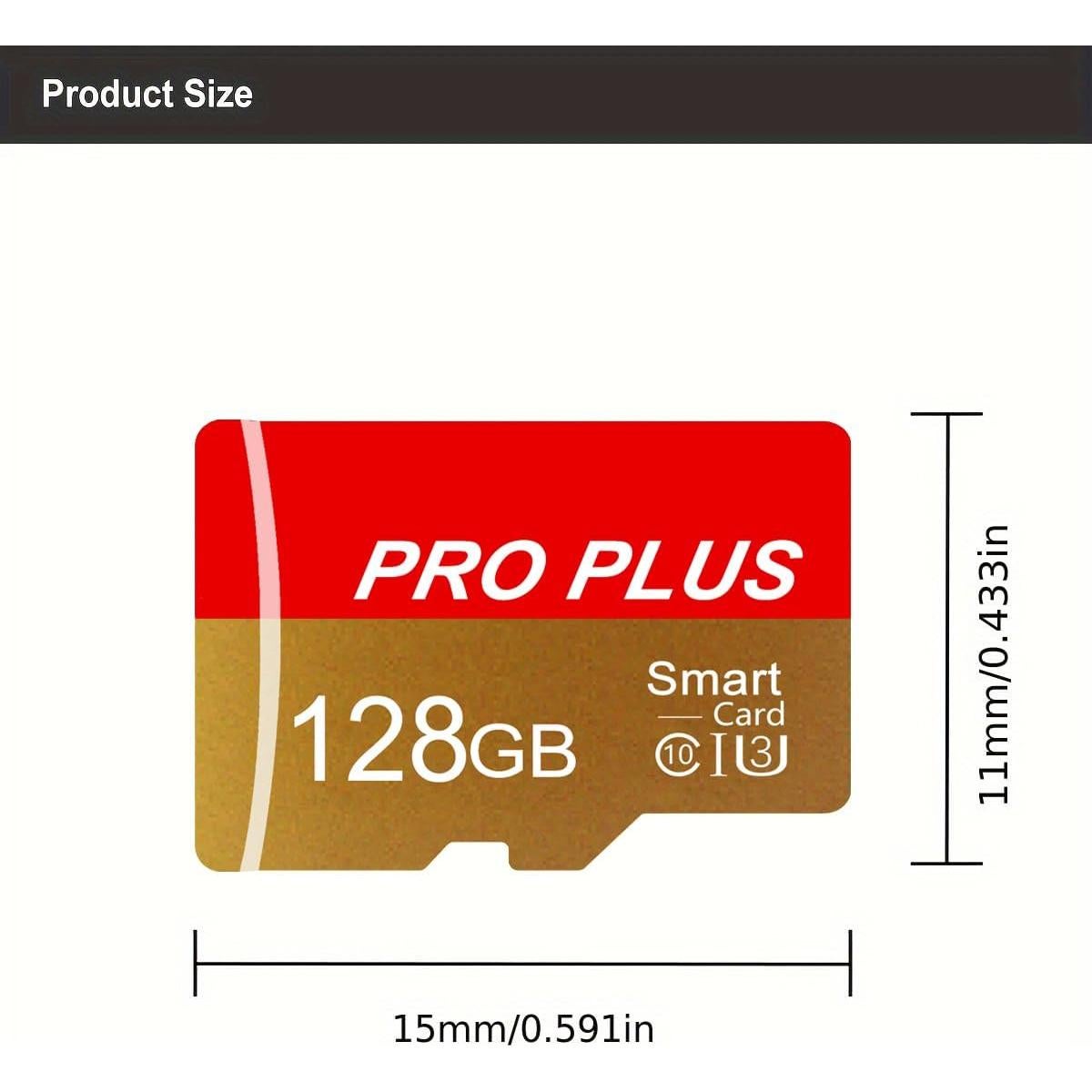 Paquete de 2 Tarjetas TF 128GB Bliksem con Adaptador