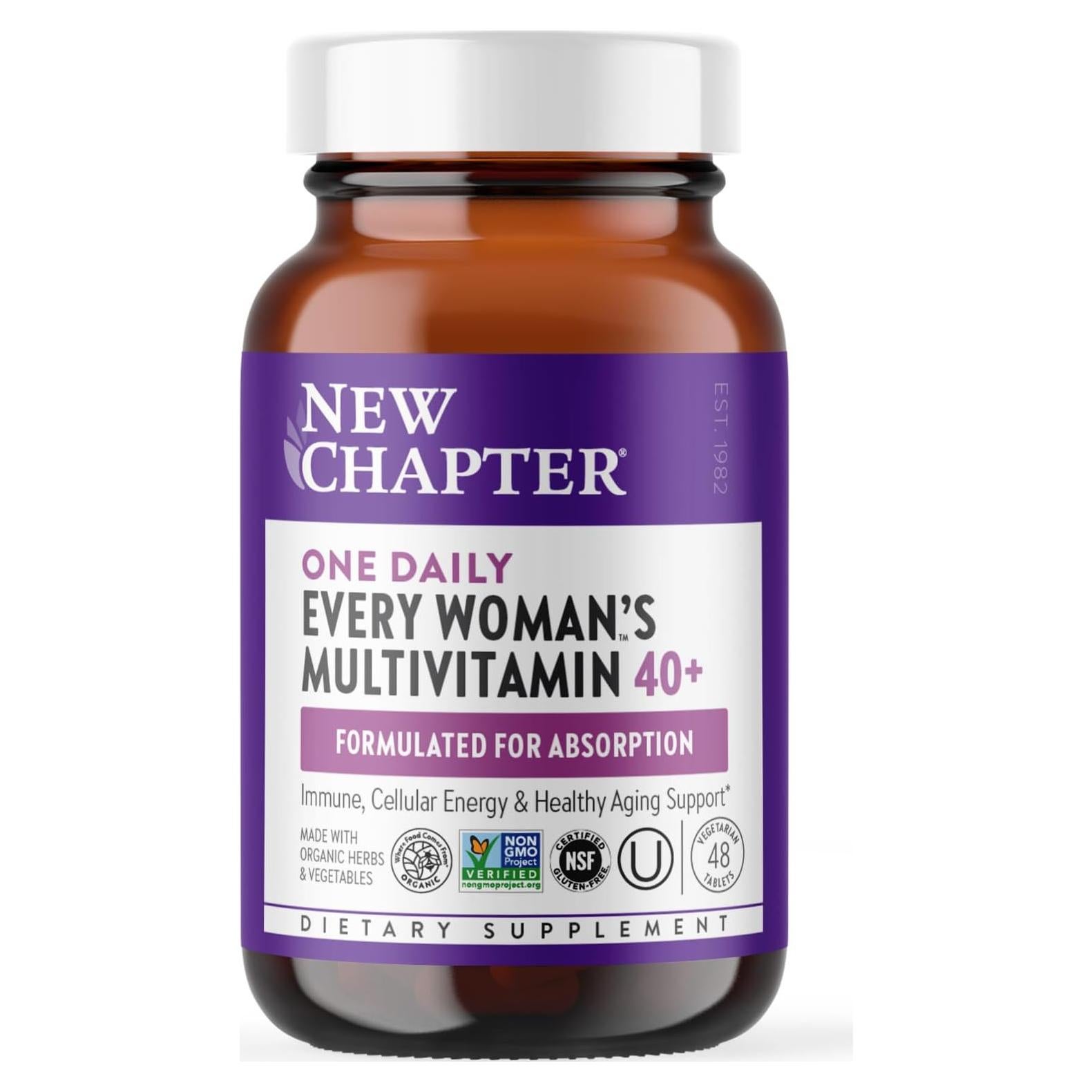 Multivitamínico Nuevo Capítulo para Mujeres 40+ - 48 Cápsulas