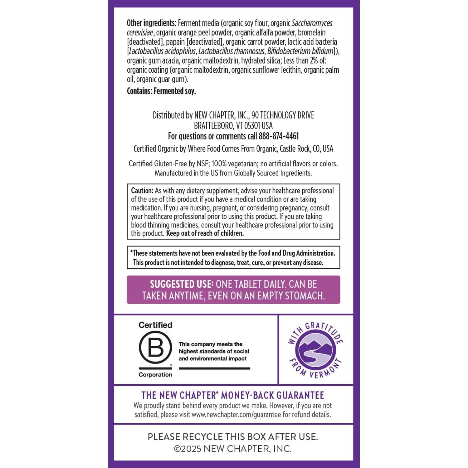 Multivitamínico Nuevo Capítulo para Mujeres 40+ - 48 Cápsulas