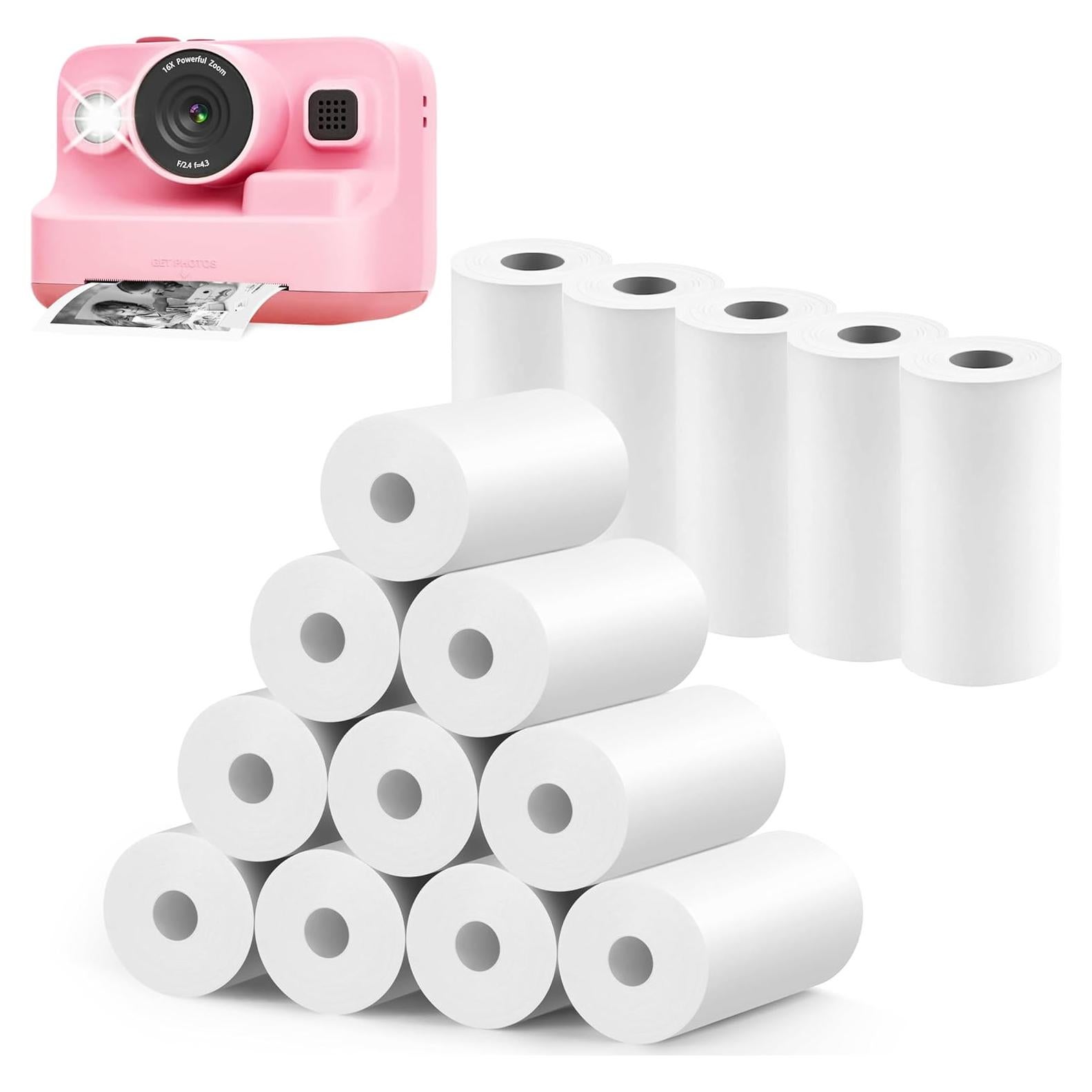 15 Rollos de Papel de Recarga MIARALA para Cámara Instantánea