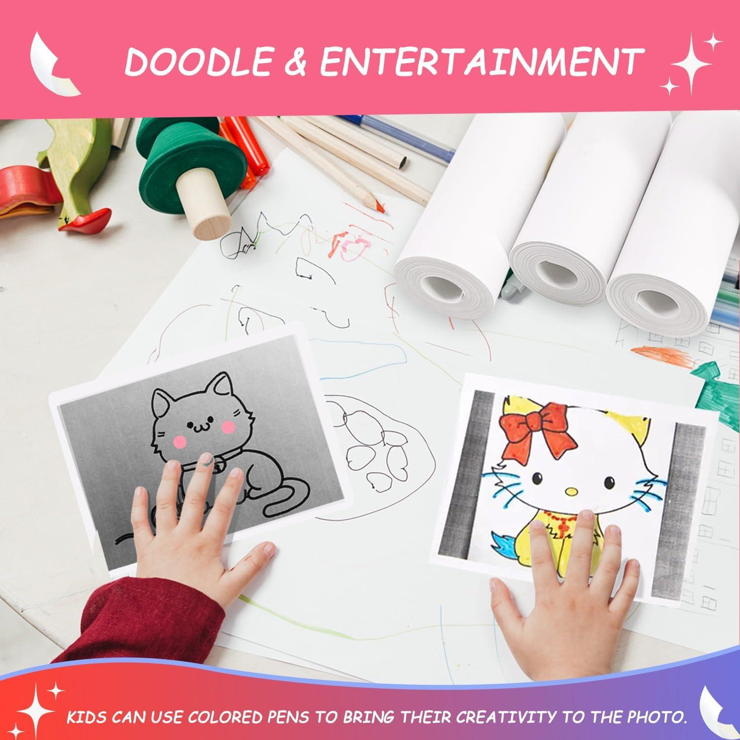 15 Rollos de Papel de Recarga MIARALA para Cámara Instantánea