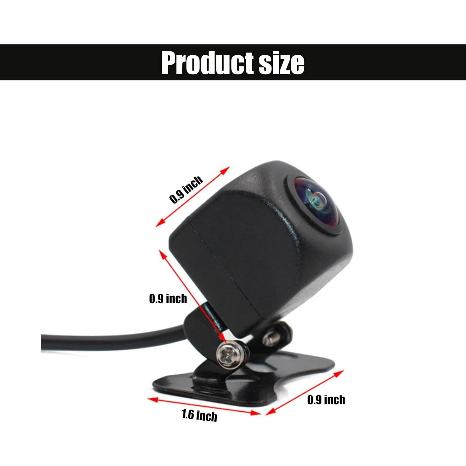 Cámara de Respaldo Miytsya HD 130° a Prueba de Agua