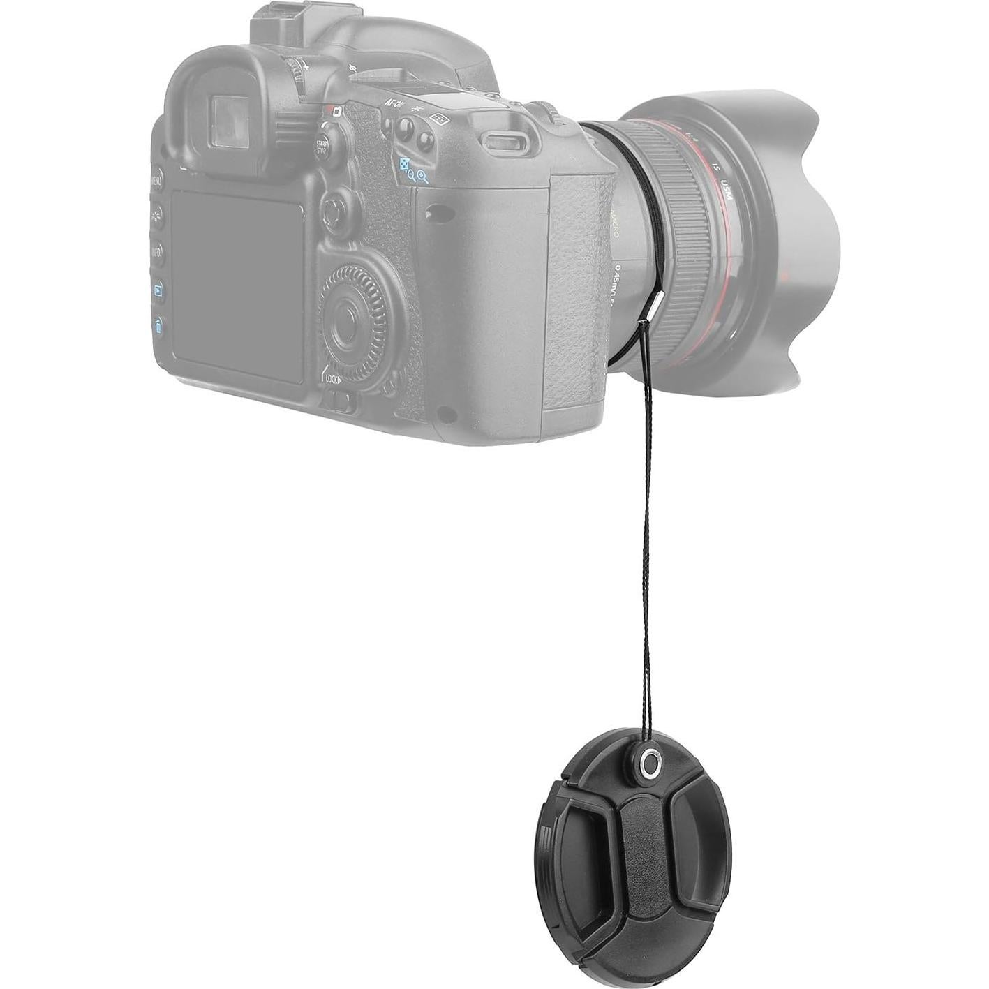 Correa para Tapa de Lente ChromLives - 3 Pack, Compatible DSLR