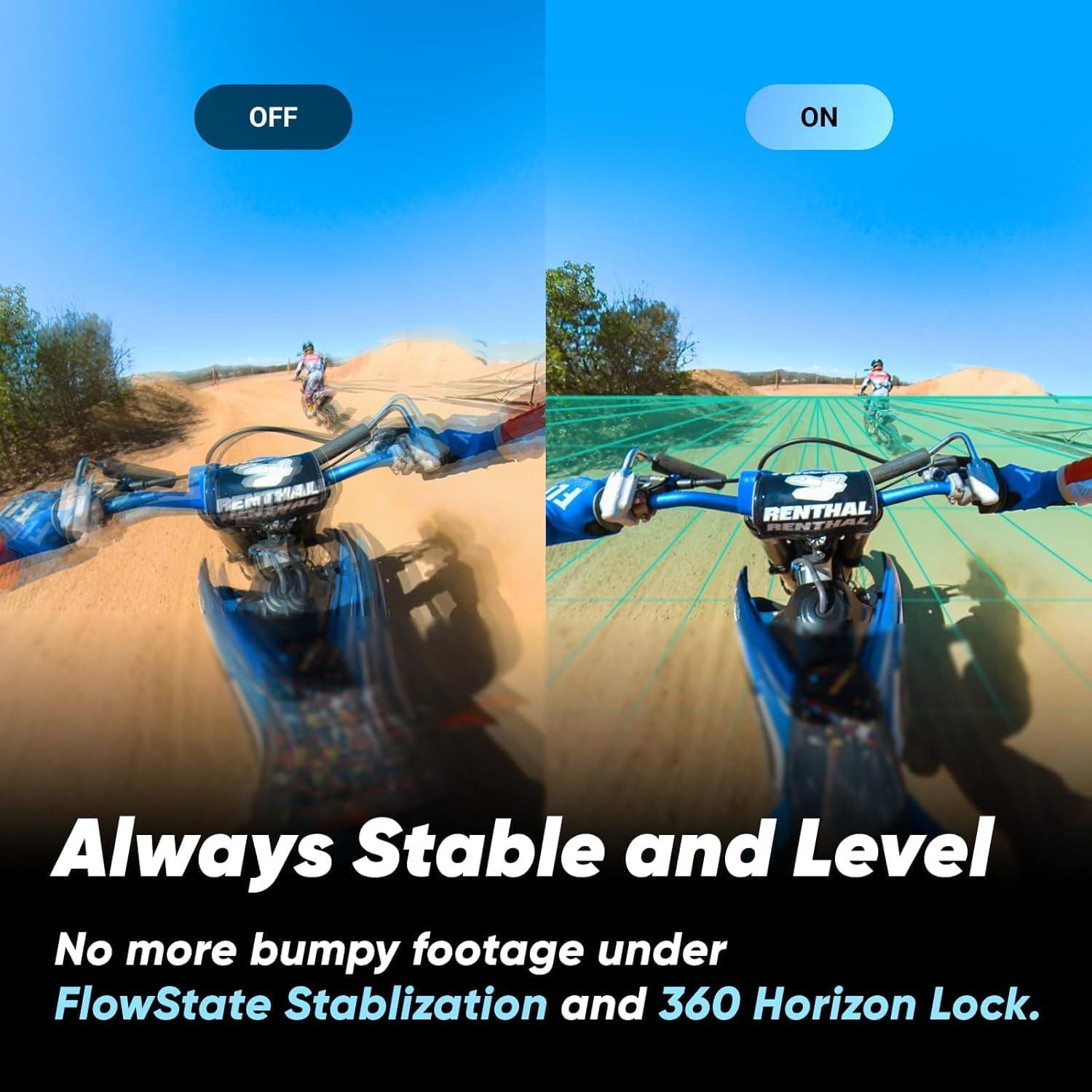 Cámara de acción 360 Insta360 X3 48MP 5.7K a prueba de agua