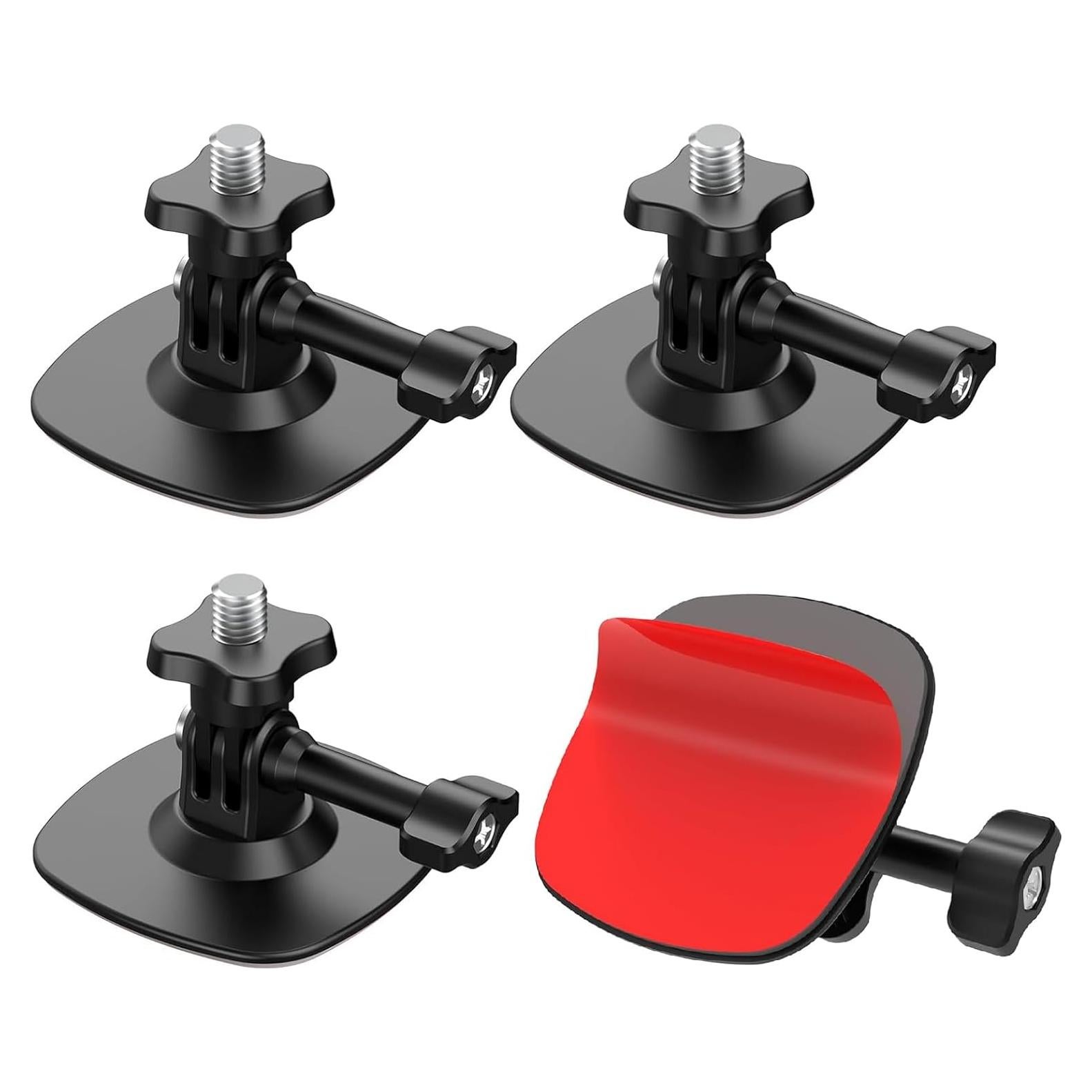 Montura Adhesiva Flexible Taisioner para Cámaras de Acción - 3 PCS