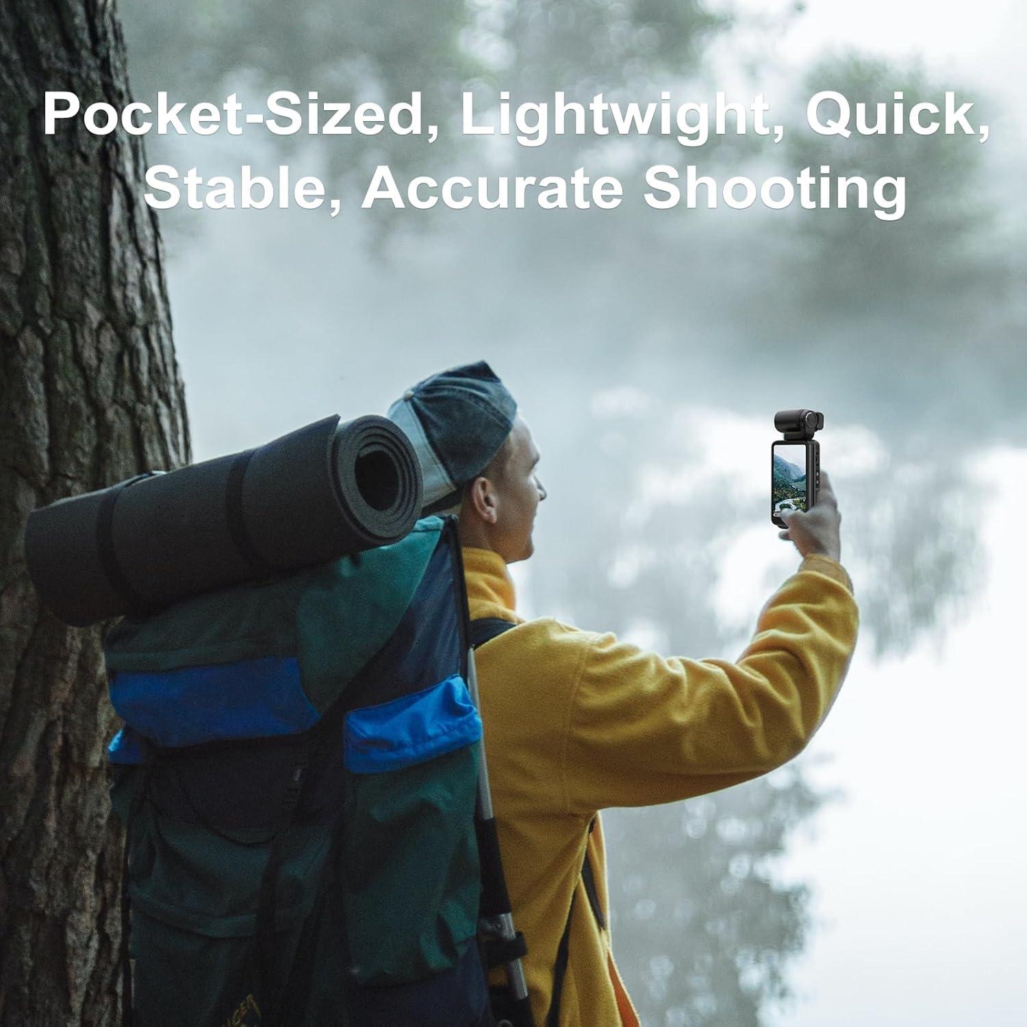 Cámara de Video ORDRO M3 5K 48MP con Pantalla Rotativa 3.5"