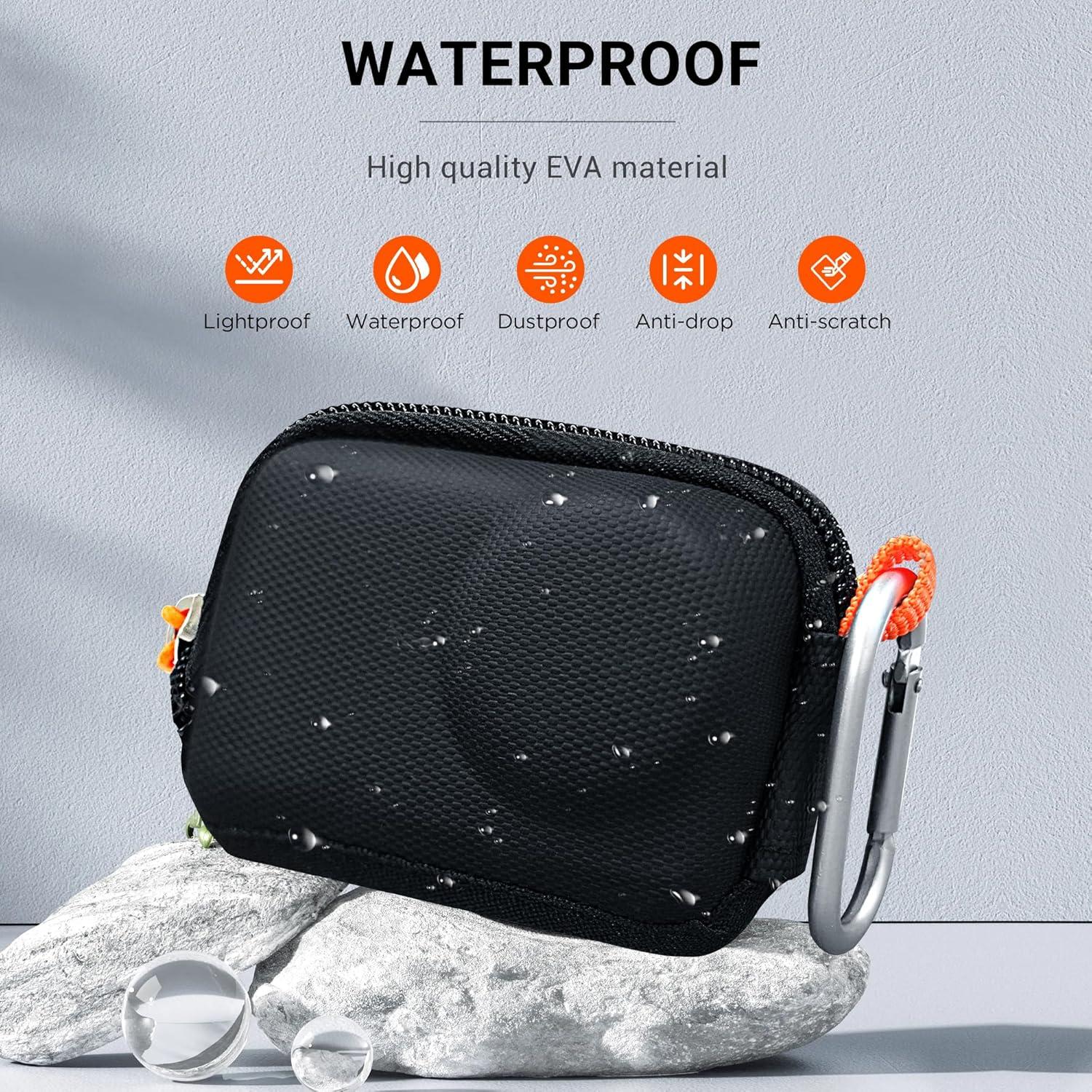 Kit de Accesorios CYNOVA para DJI Osmo Action 5 Pro - Estuche, Protectores y Tapa de Lente