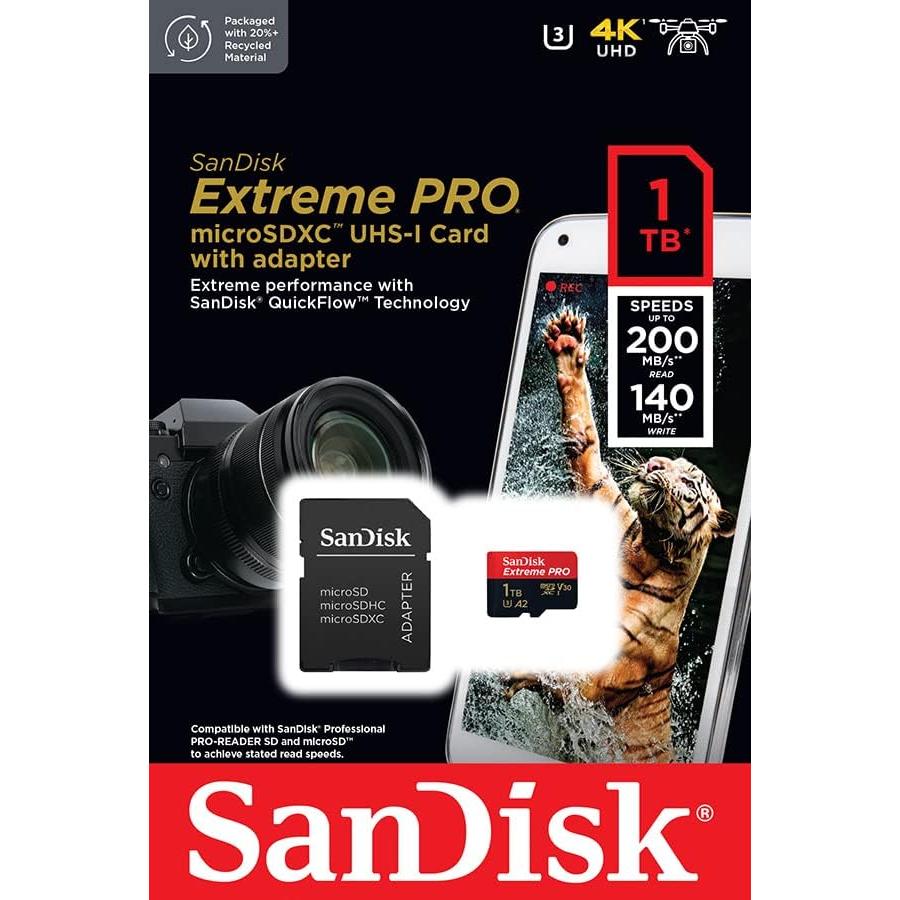 Tarjeta de Memoria SanDisk Extreme PRO microSDXC 1 TB UHS-I