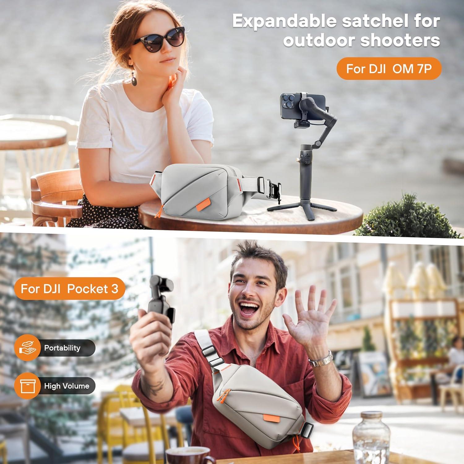 Bolsa de Almacenamiento Impermeable STARTRC para DJI Osmo Pocket 3 y Mobile 7P