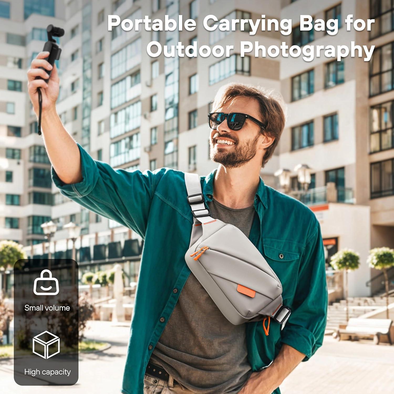 Bolsa de Almacenamiento Impermeable STARTRC para DJI Osmo Pocket 3 y Mobile 7P