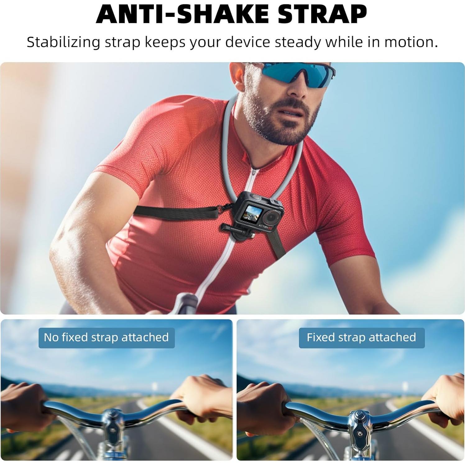 Soporte de Cuello Magnético BRDRC para GoPro y DJI Osmo