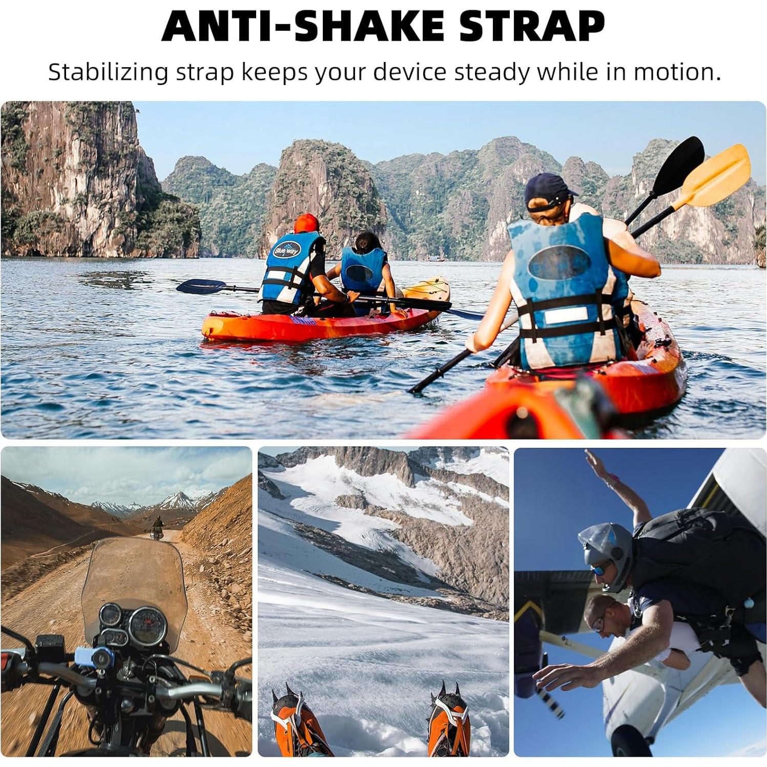 Soporte de Cuello Magnético BRDRC para GoPro y DJI Osmo