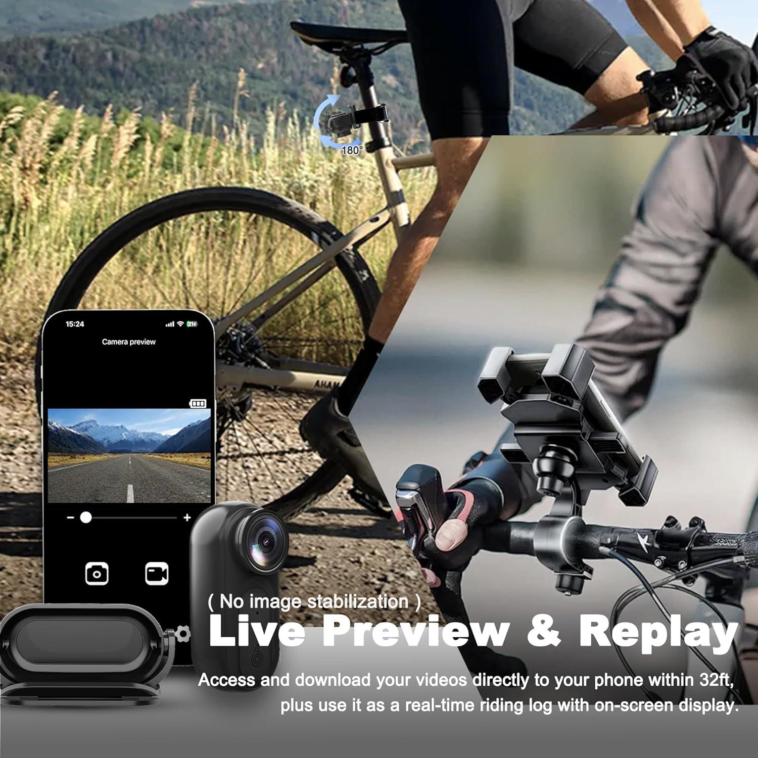 Mini Cámara Corporal Catchallway VD02 128GB Impermeable IPX7