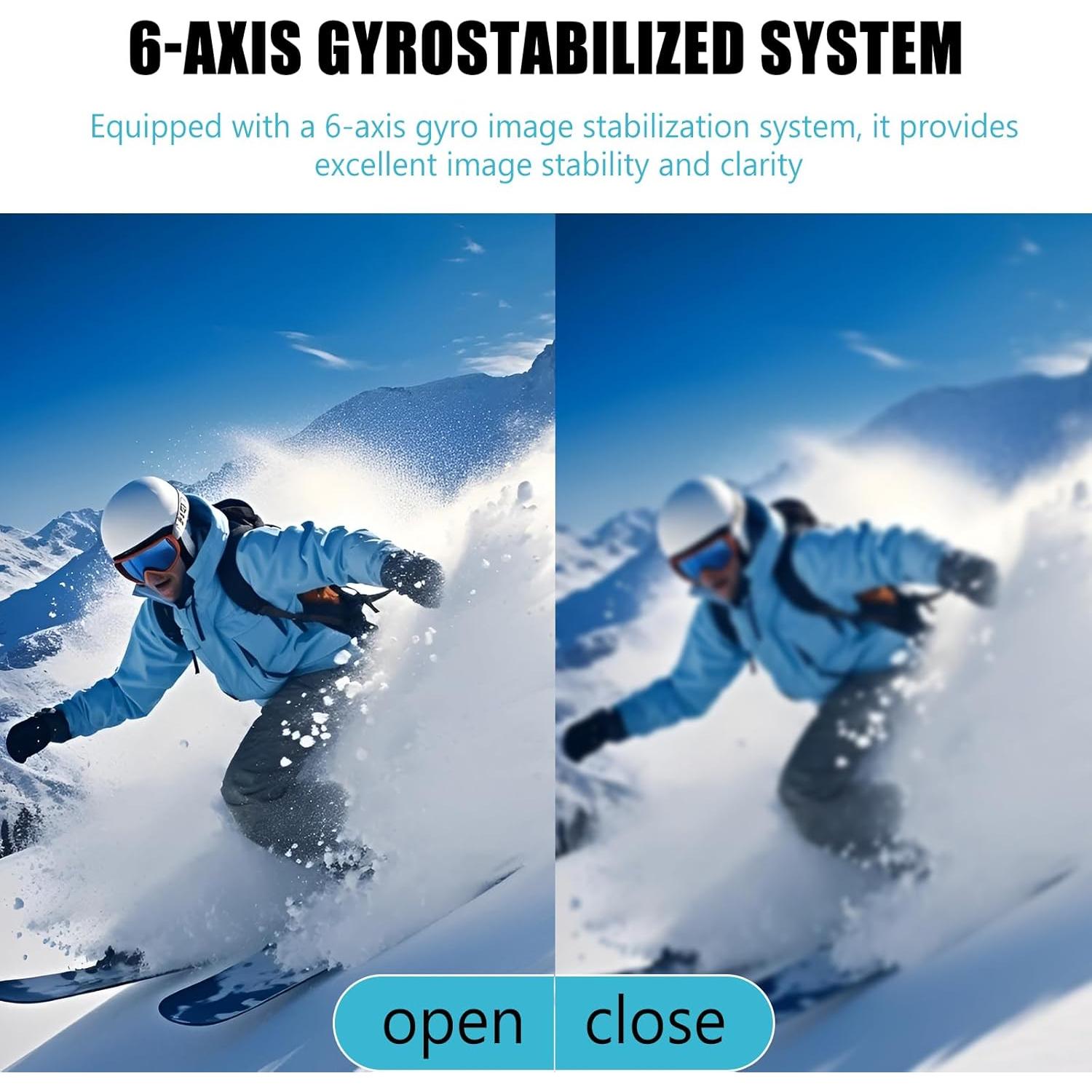 Cámara de Acción MTCA S2 4K Ultra HD 16MP Impermeable