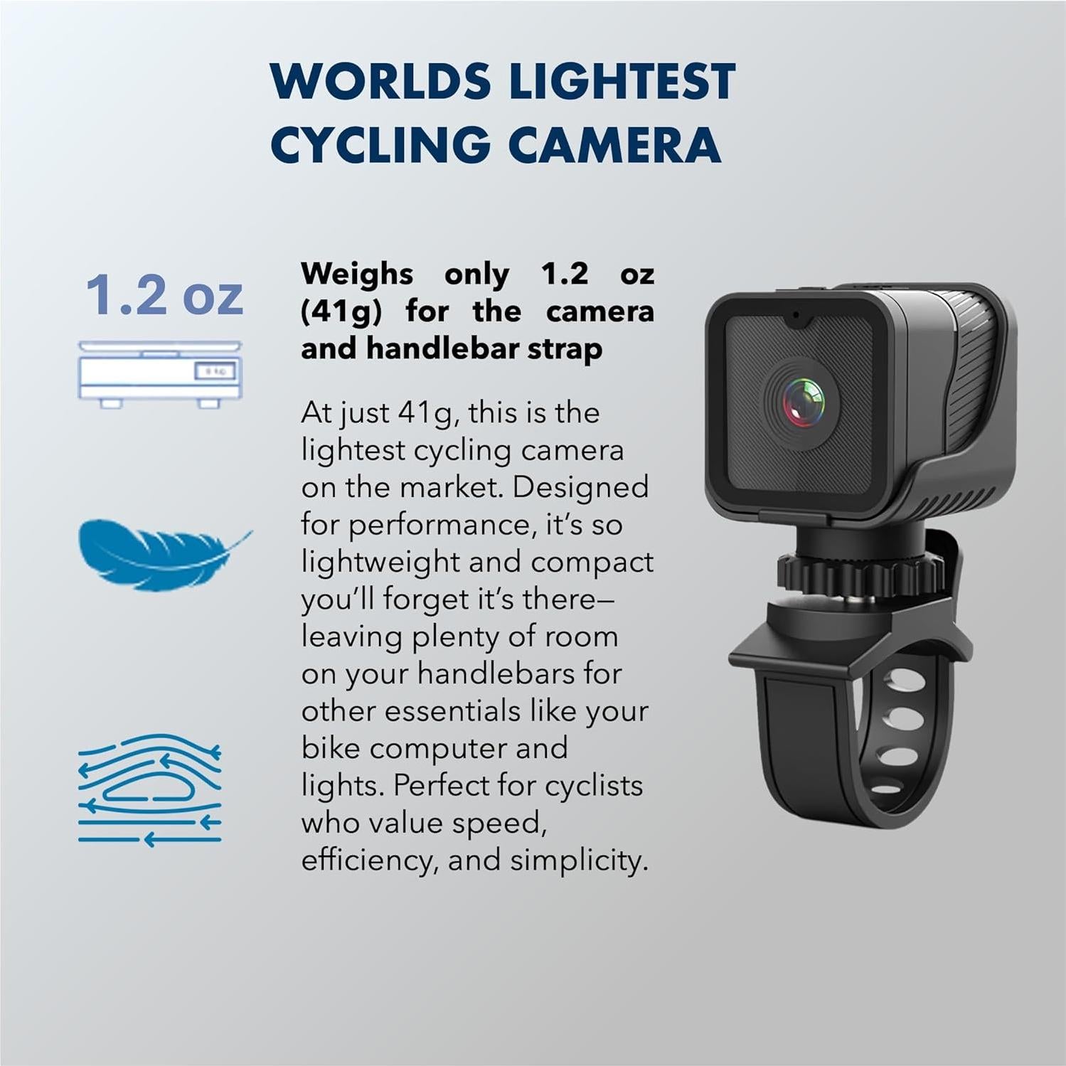 Cámara de Acción Tirol Supplies FHD 1080P 170° Ligera 41g