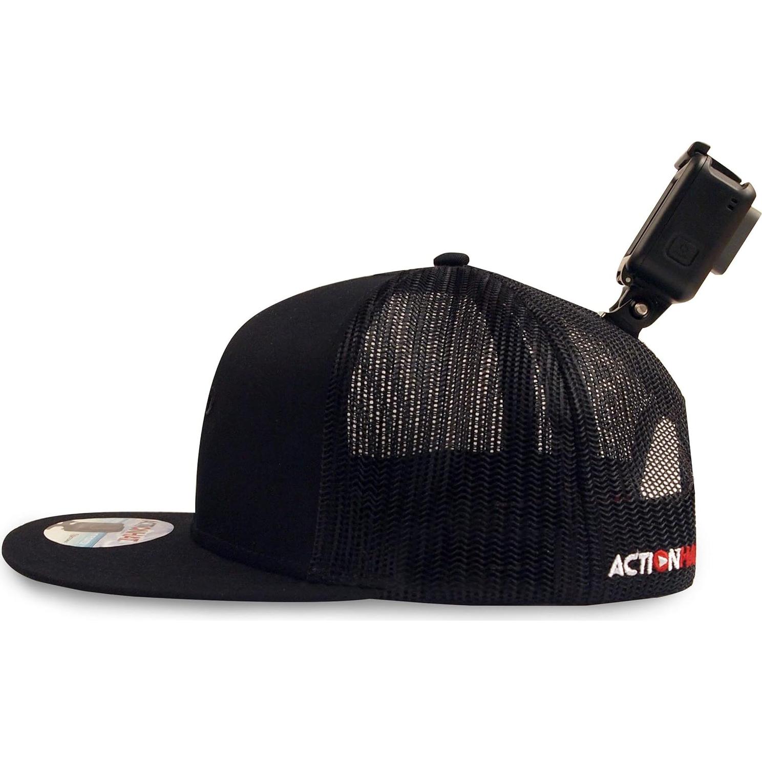 ActionHat Gorra Negra Flotante para GoPro - Modelo AH-MESH