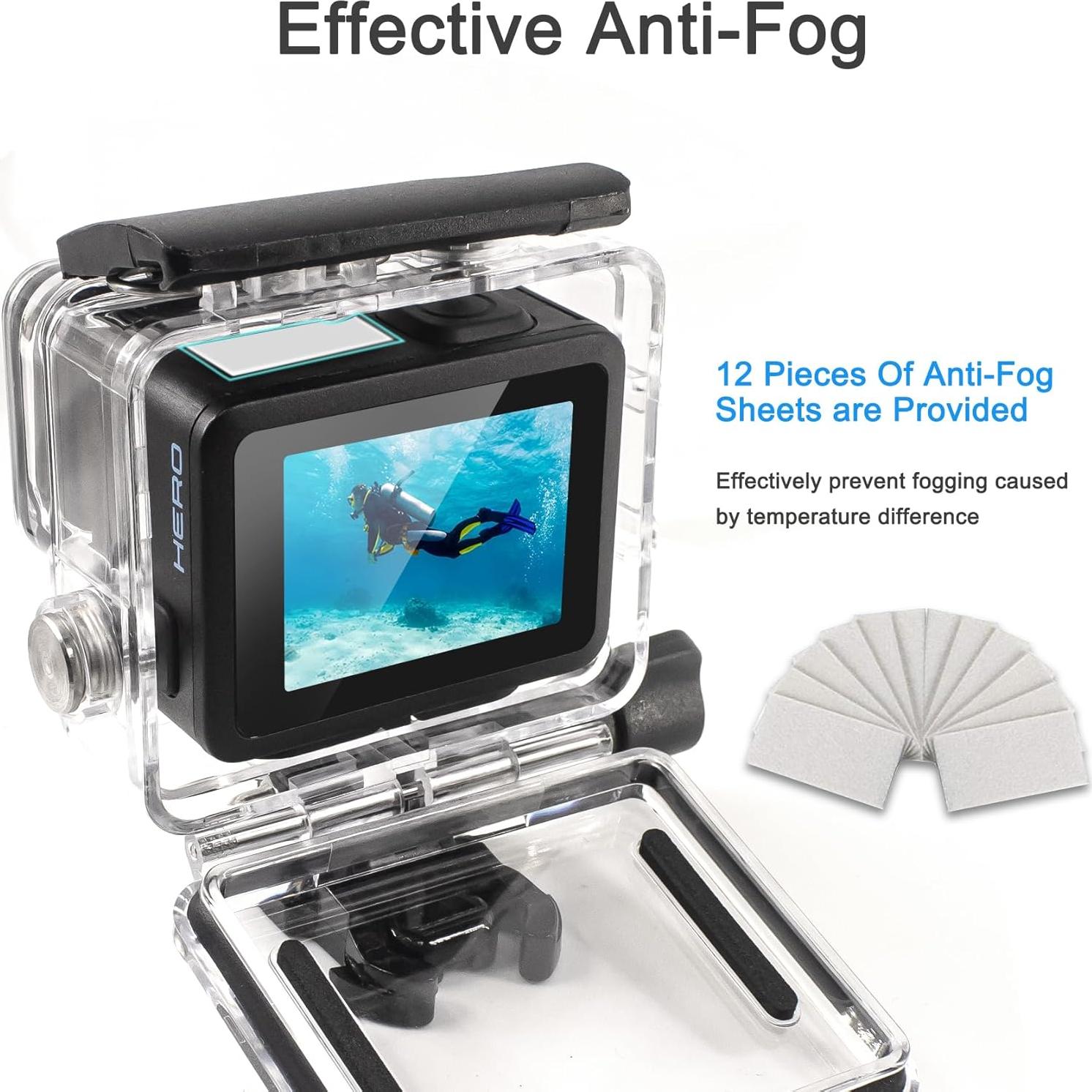 Carcasa Impermeable FitStill para GoPro Hero 4K hasta 60M