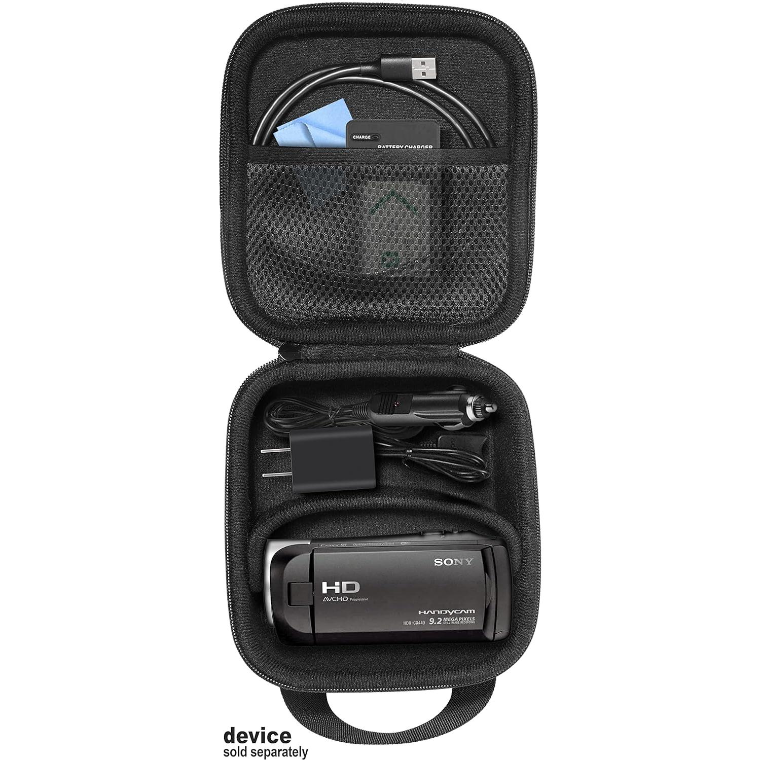 Funda CaseSack para Camcorder HD Sony, Canon, Panasonic - Negro