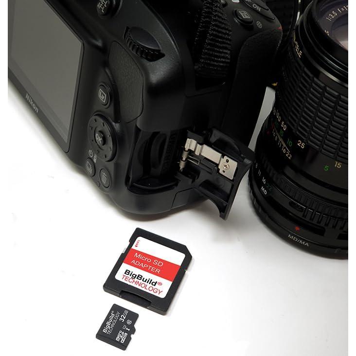 Tarjeta de Memoria MicroSDHC 32GB BigBuild 80MB/s Clase 10