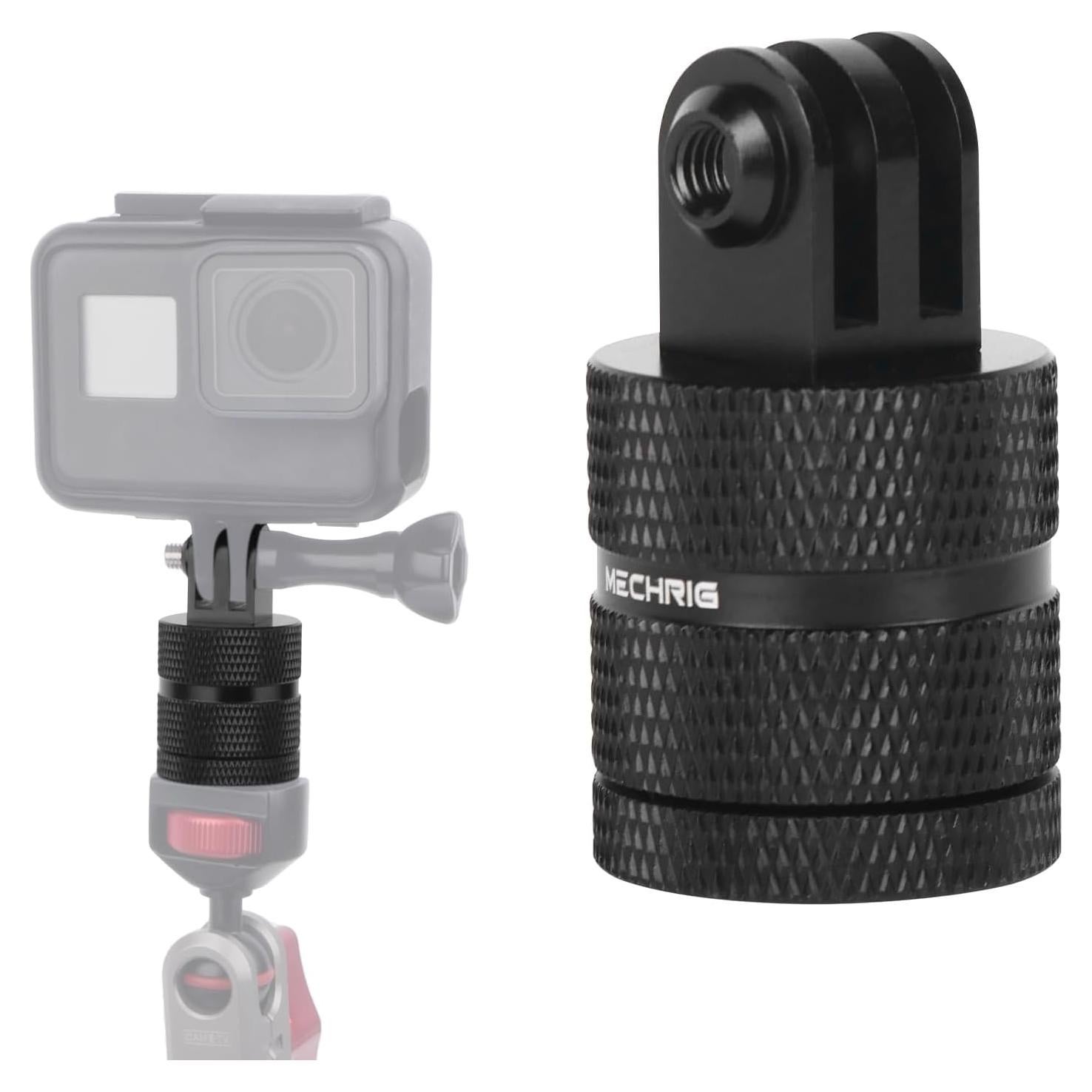 Soporte de Cámara de Aluminio Mechrig 360° Compatible GoPro