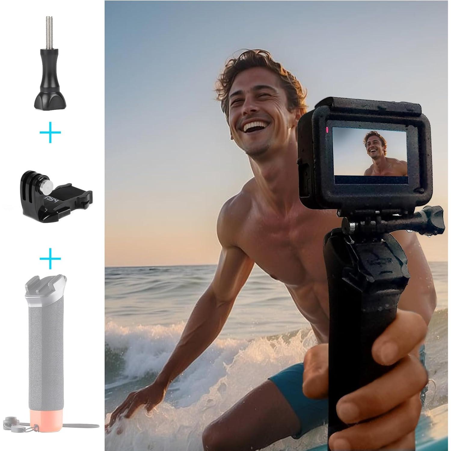 Montaje Rápido J-Hook HSU para GoPro y Cámaras de Acción