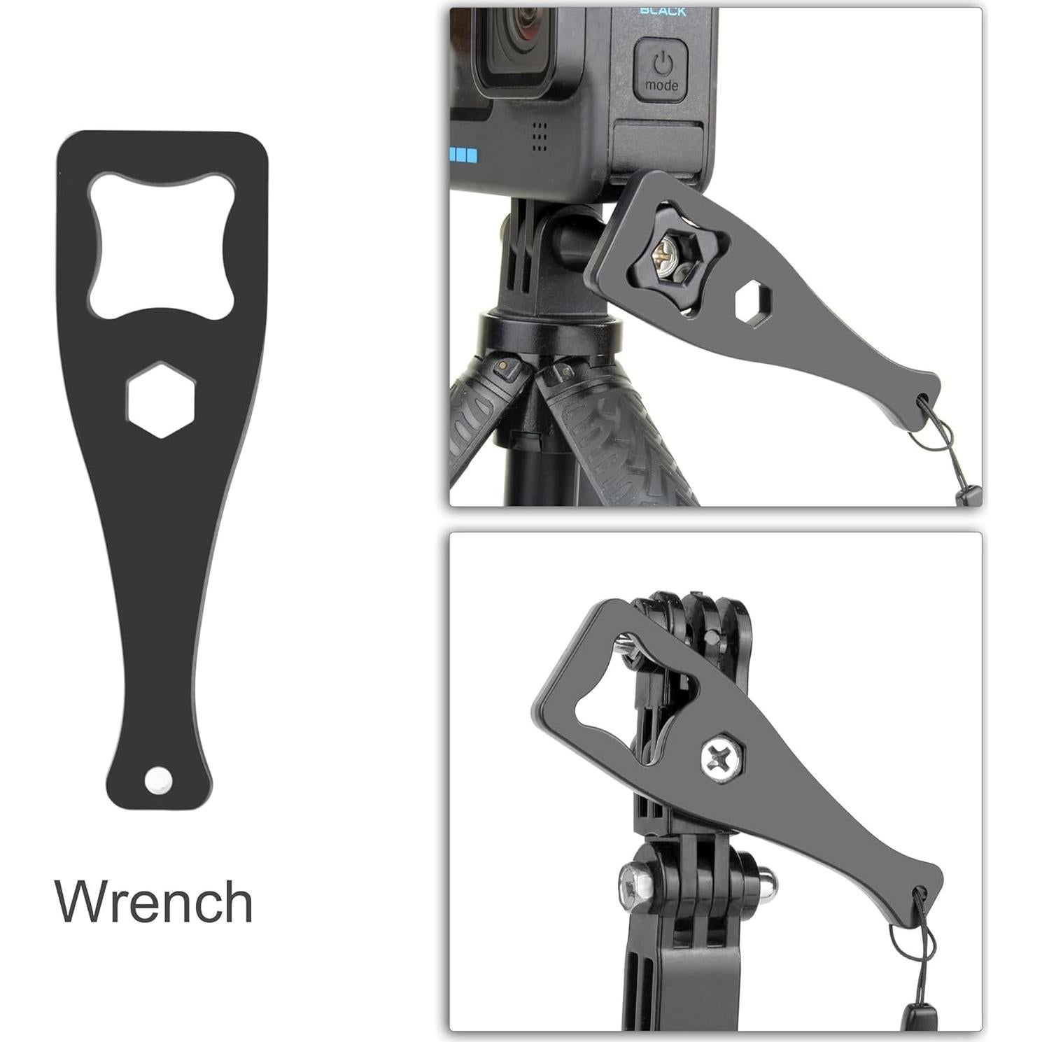 Conjunto de Tornillos de Pulgar SOONSUN 4 Pcs para GoPro y Cámaras