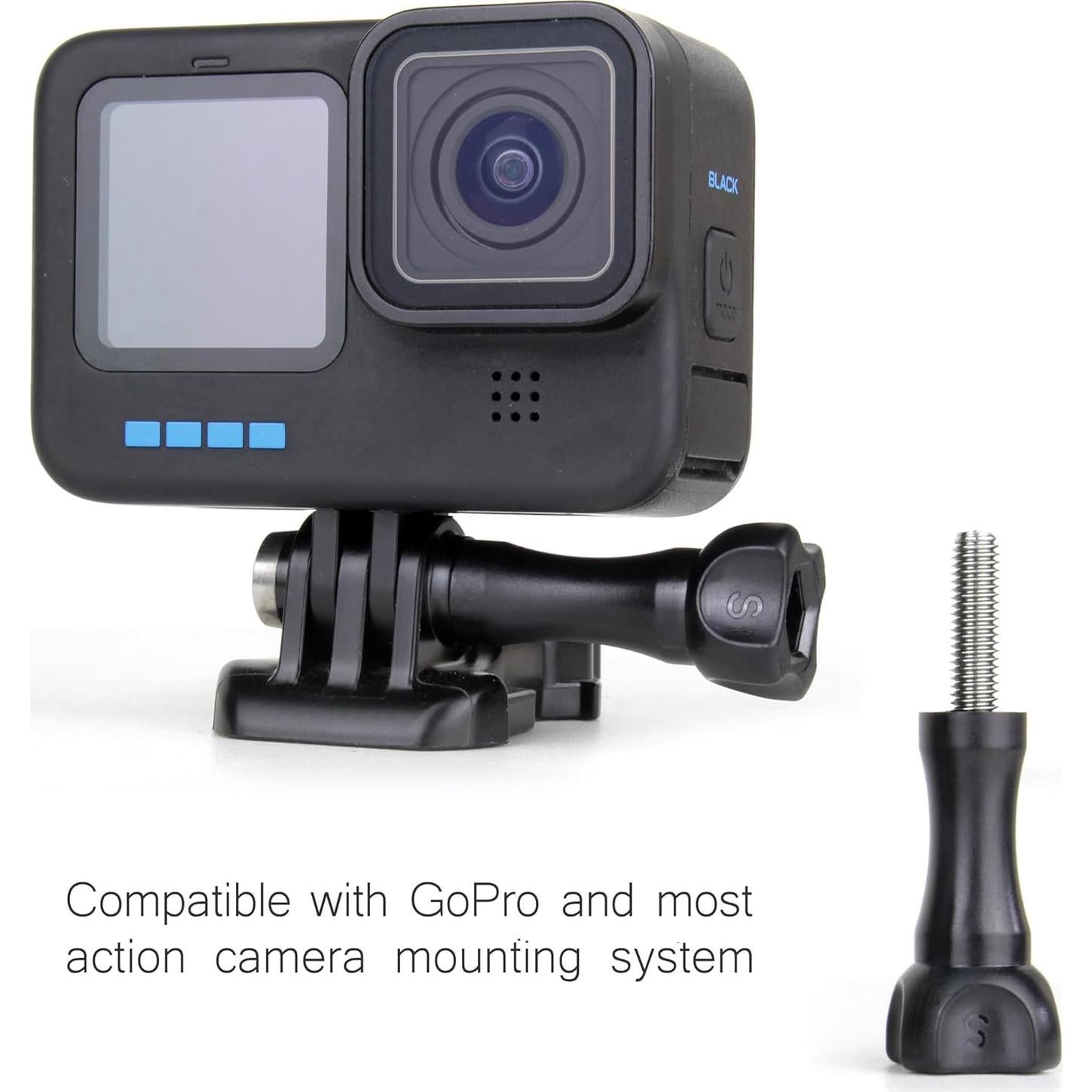 Conjunto de Tornillos de Pulgar SOONSUN 4 Pcs para GoPro y Cámaras