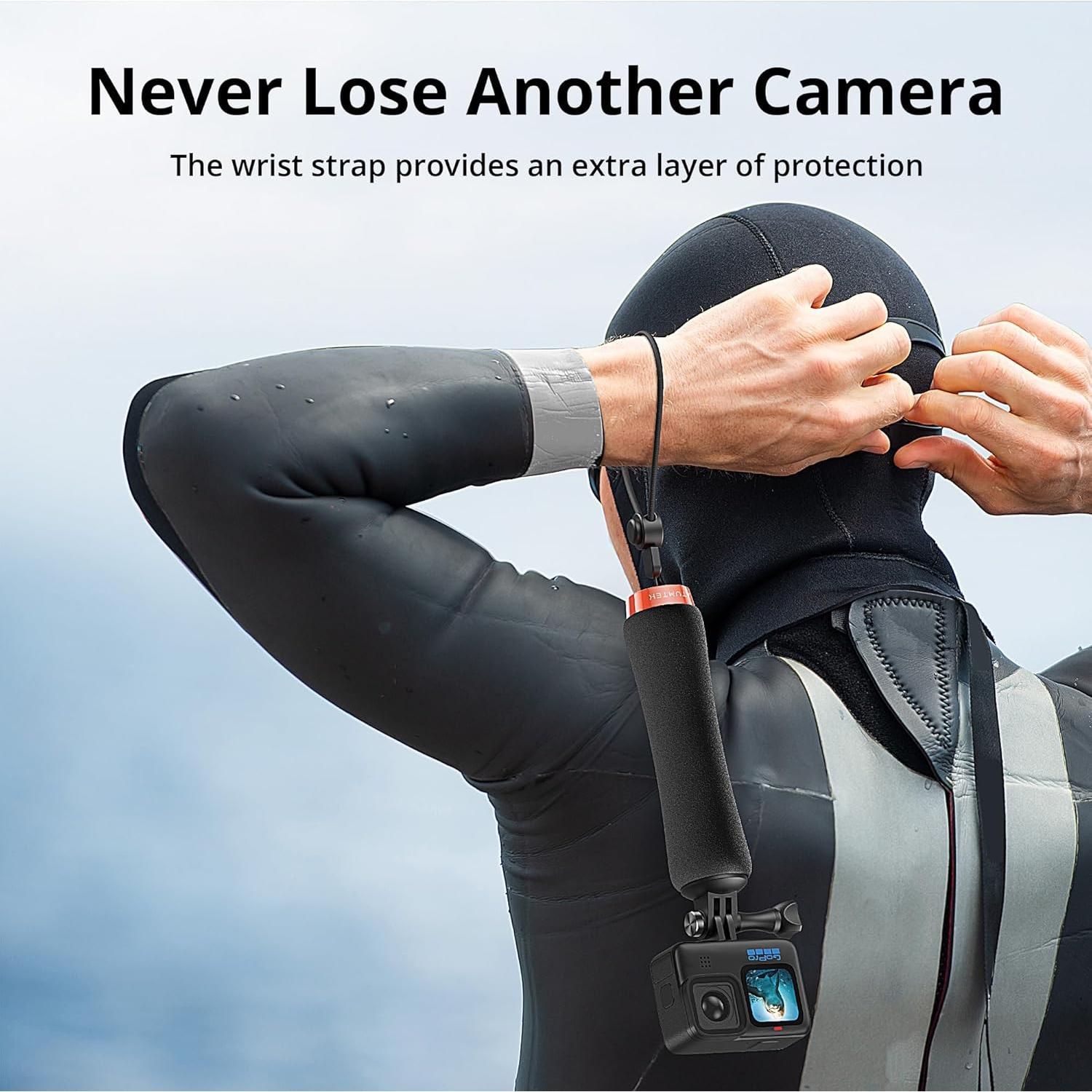 Mango Flotante Impermeable ATUMTEK para GoPro y DJI Osmo