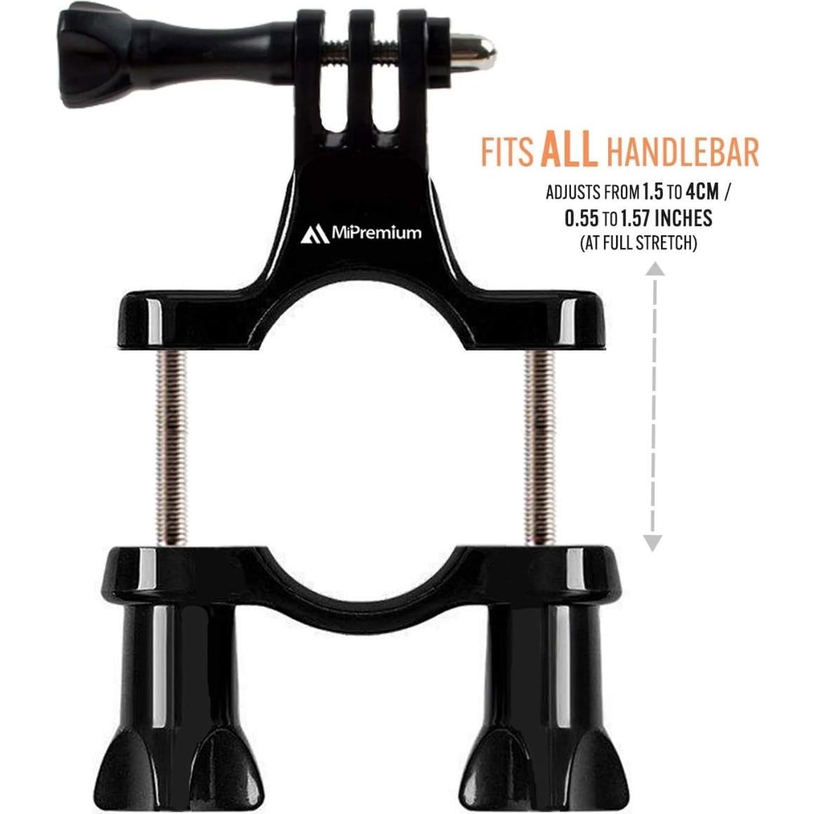 Soporte de Manillar para GoPro MiPremium con Brazo Ajustable