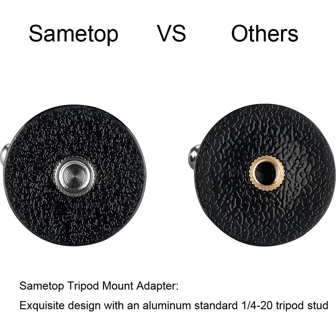Adaptador de Montaje en Trípode Sametop para GoPro y Cámaras de Acción