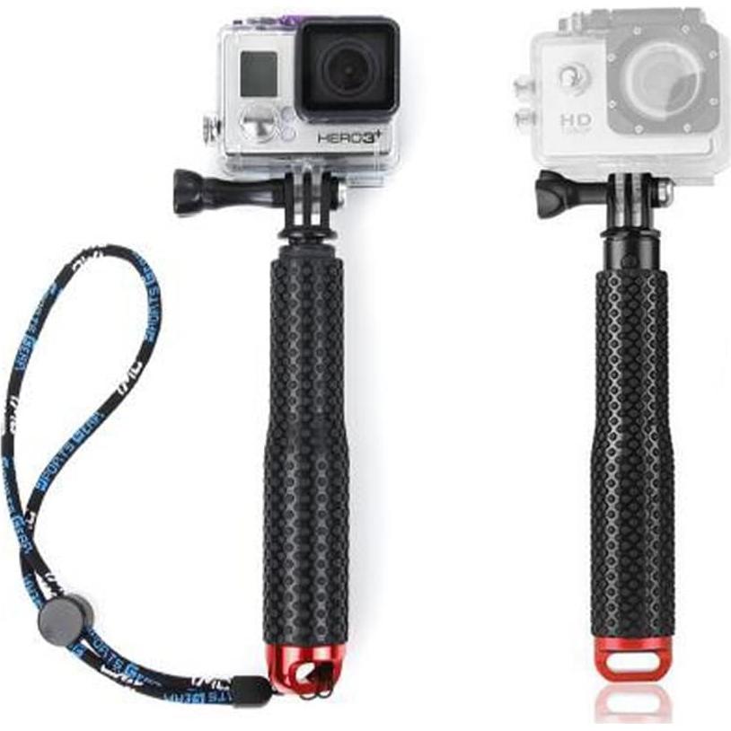 Monopod Extensible Walway Rojo para GoPro y Acción 48.3 cm