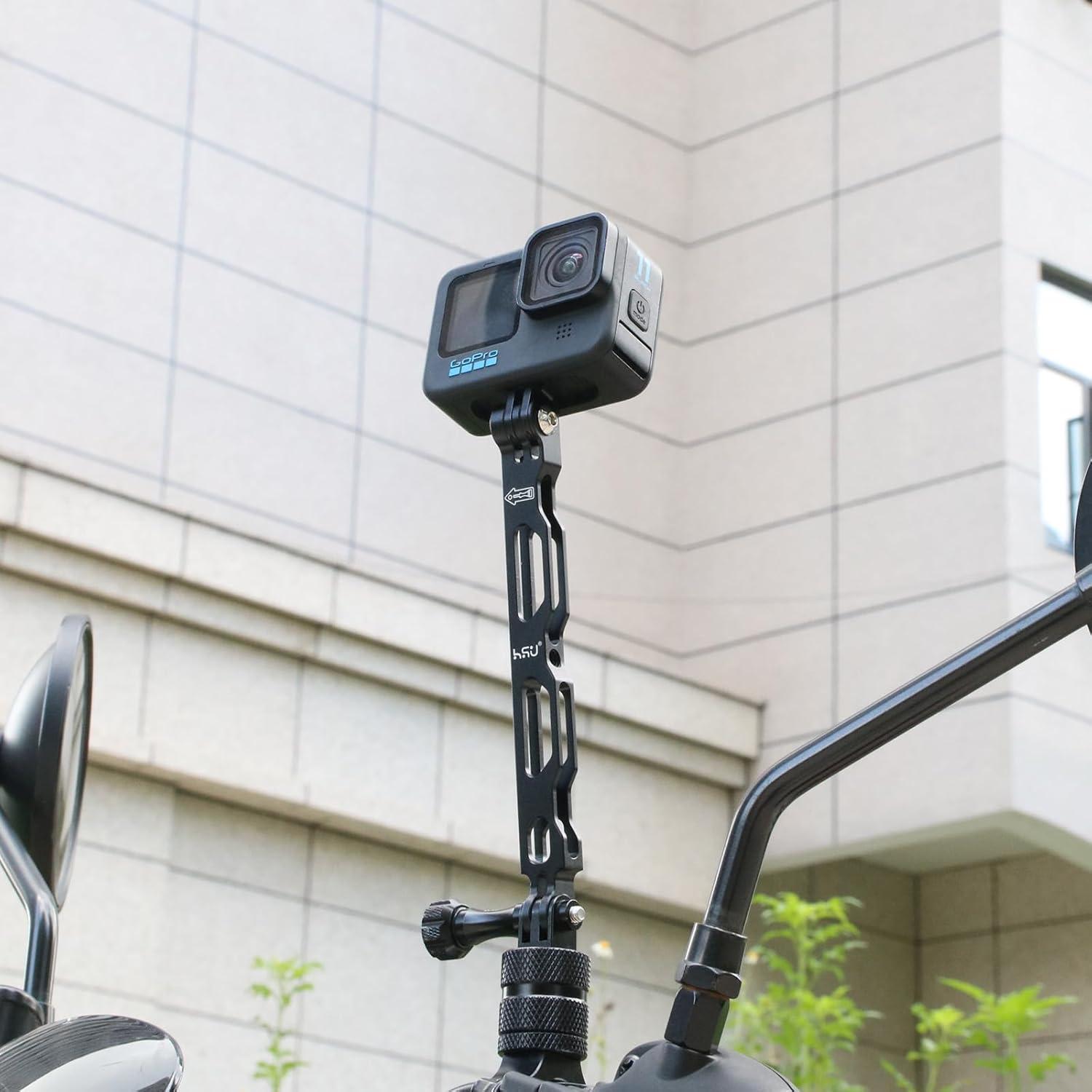 Soporte Vertical HSU para GoPro y Cámaras de Acción - Aluminio