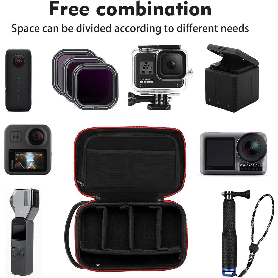 Bolsa de Transporte AFAITH para Cámaras GoPro - Impermeable, Ajustable