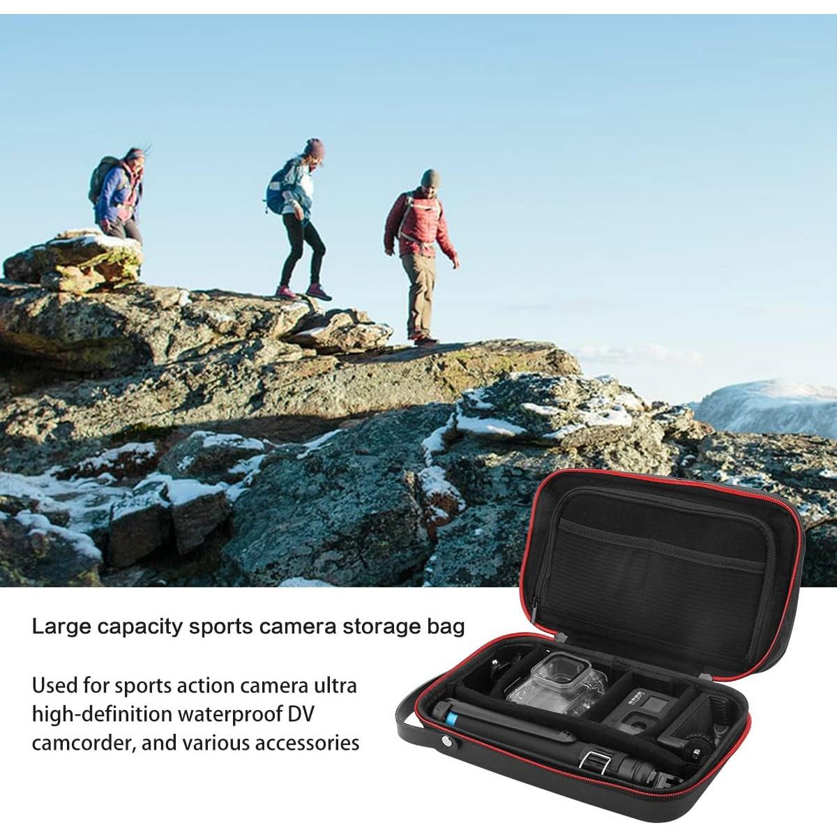 Bolsa de Transporte AFAITH para Cámaras GoPro - Impermeable, Ajustable