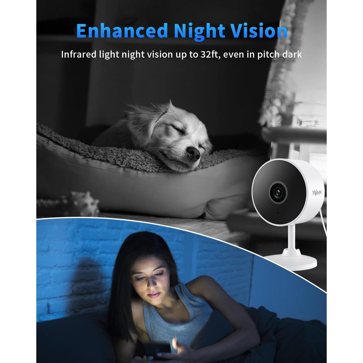 Cámara de Seguridad Interior 2K Mysight con AI y Wifi 5G