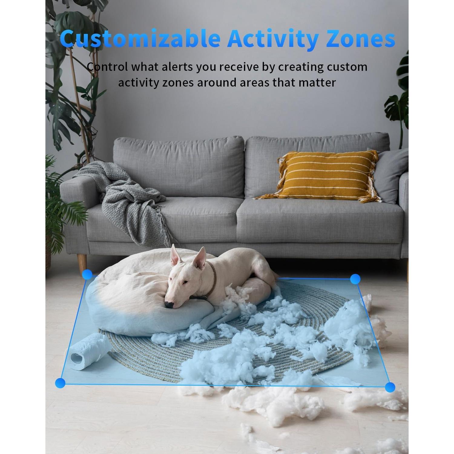 Cámara de Seguridad Interior 2K Mysight con AI y Wifi 5G