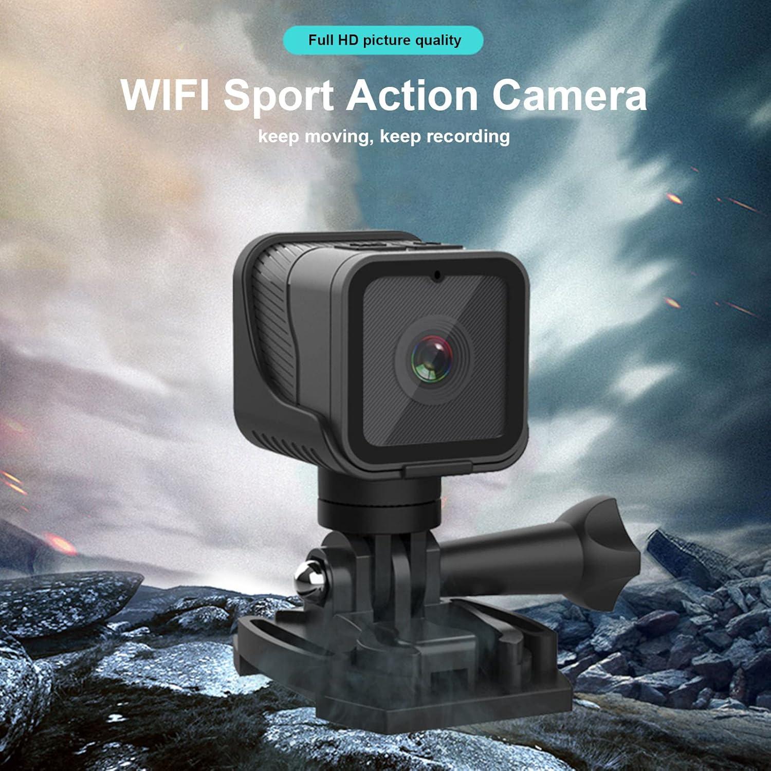 Cámara de Acción Yosoo Mini HD 1080P con WiFi y Micrófono