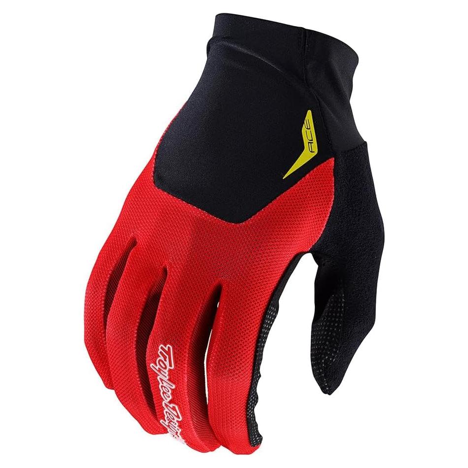 Guante Troy Lee Designs Ace Rojo Pequeño para Ciclismo