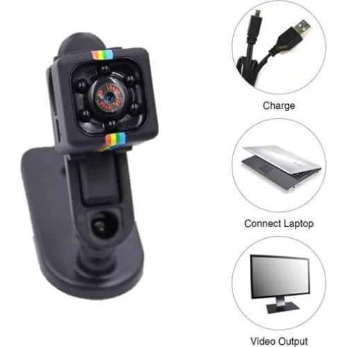 Cámara Espía Mini QEBIDUM HD 1080P con Visión Nocturna