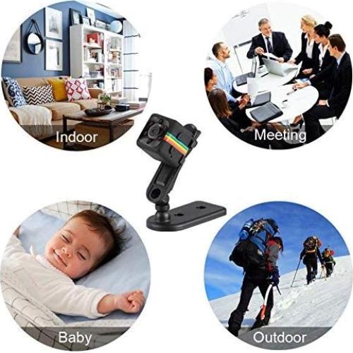 Cámara Espía Mini QEBIDUM HD 1080P con Visión Nocturna