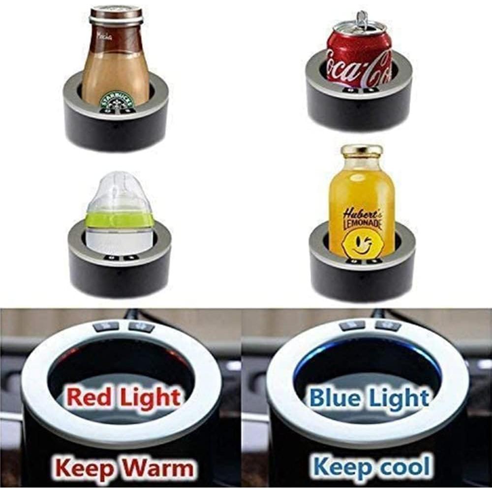 Taza de coche inteligente HPYDIY HE-02 2 en 1 Calienta y Enfría