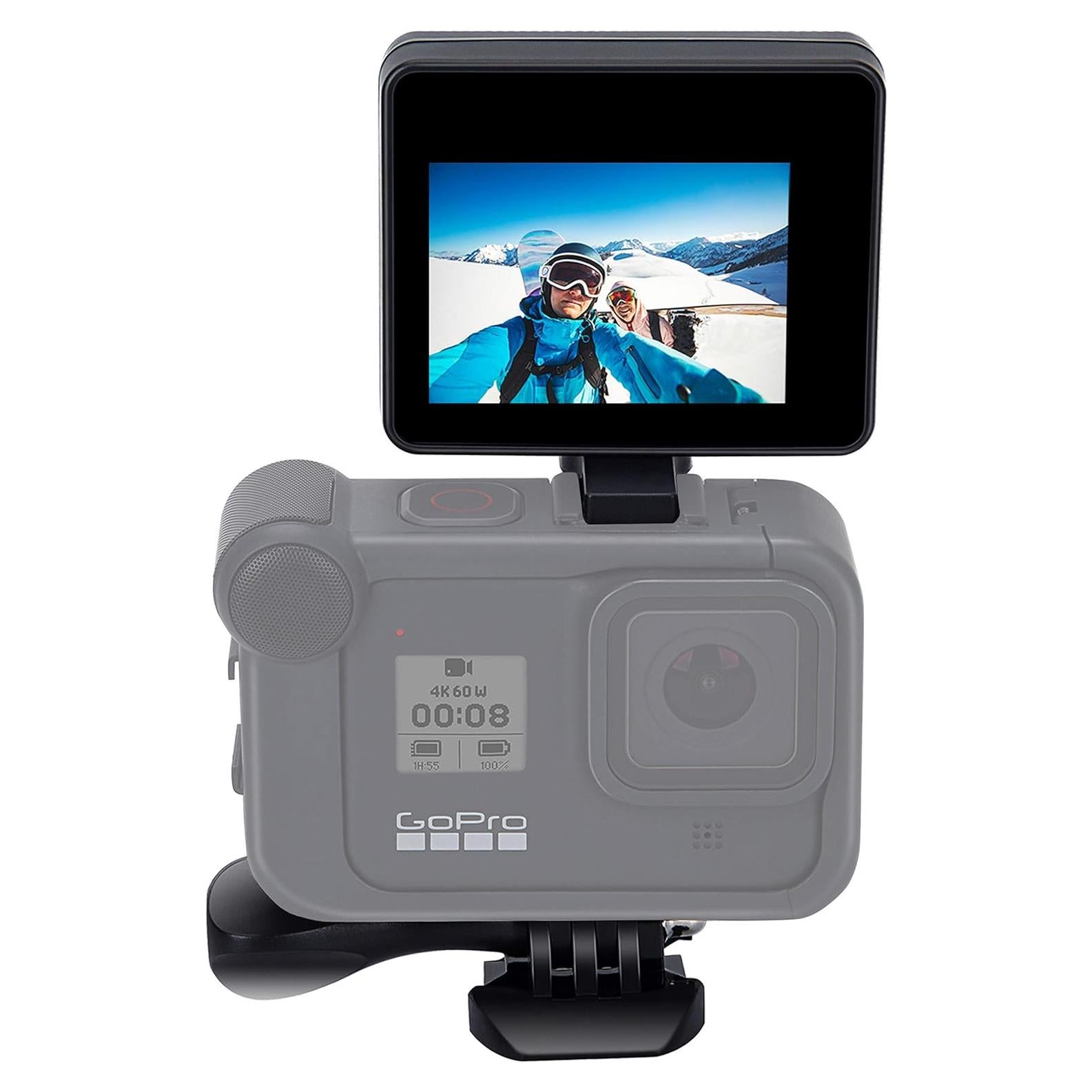Pantalla LCD Selfie Suptig 2.0" IP68 para GoPro y AKASO