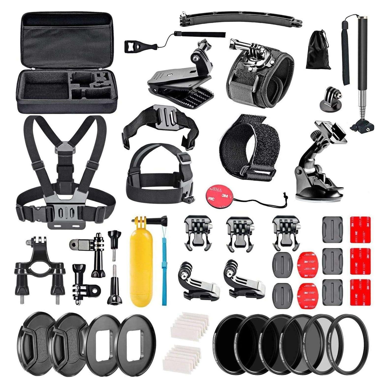 Kit de Accesorios para Cámara de Acción Navitech 60 en 1