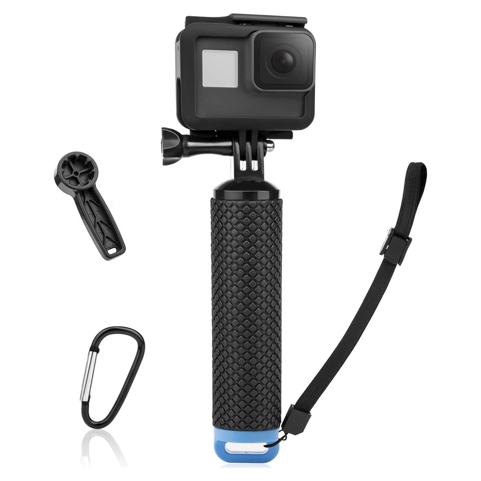 Polo Flotante Luxebell para GoPro Hero 12-5 y AKASO EK7000 Azul