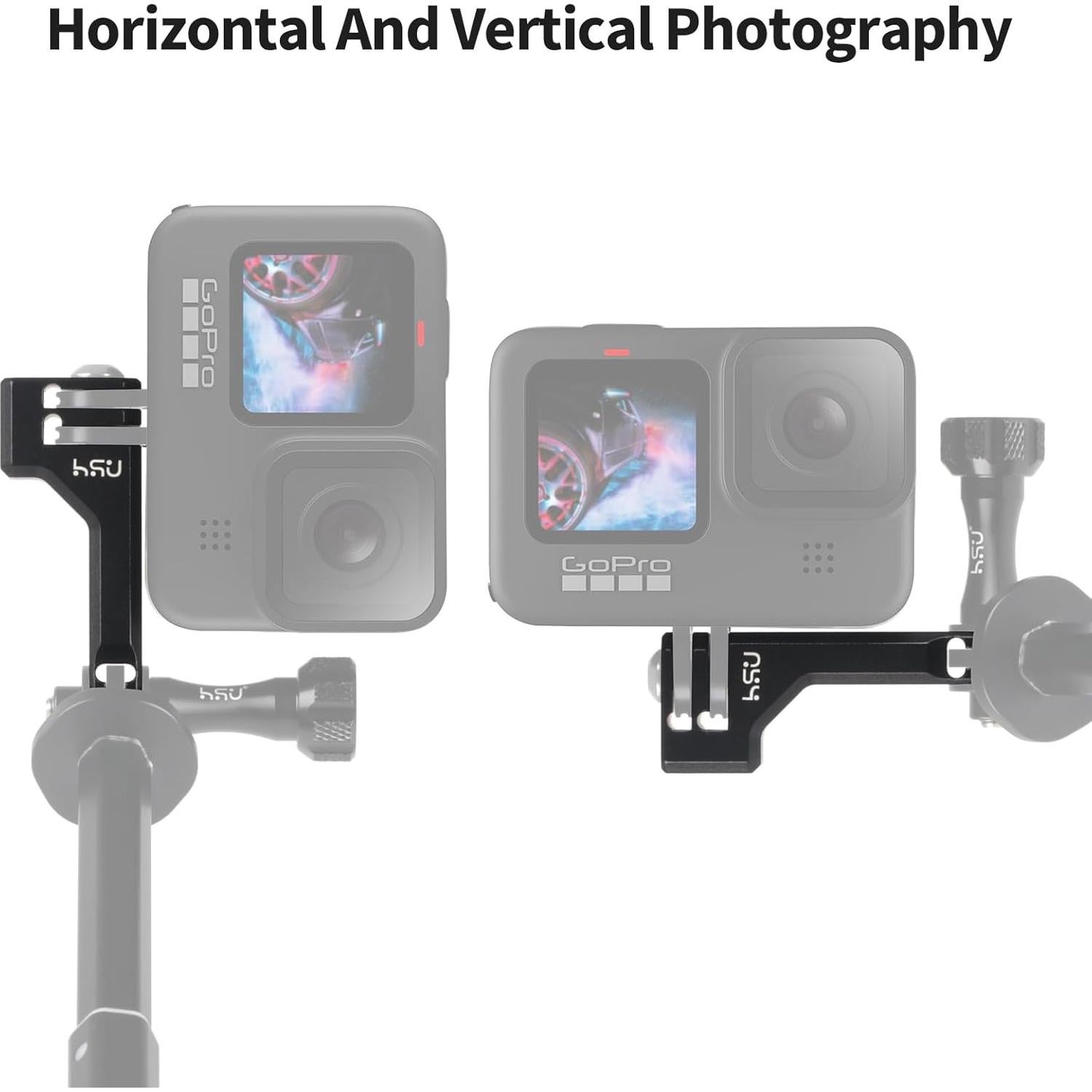 Adaptador de Soporte Vertical HSU para Cámaras de Acción