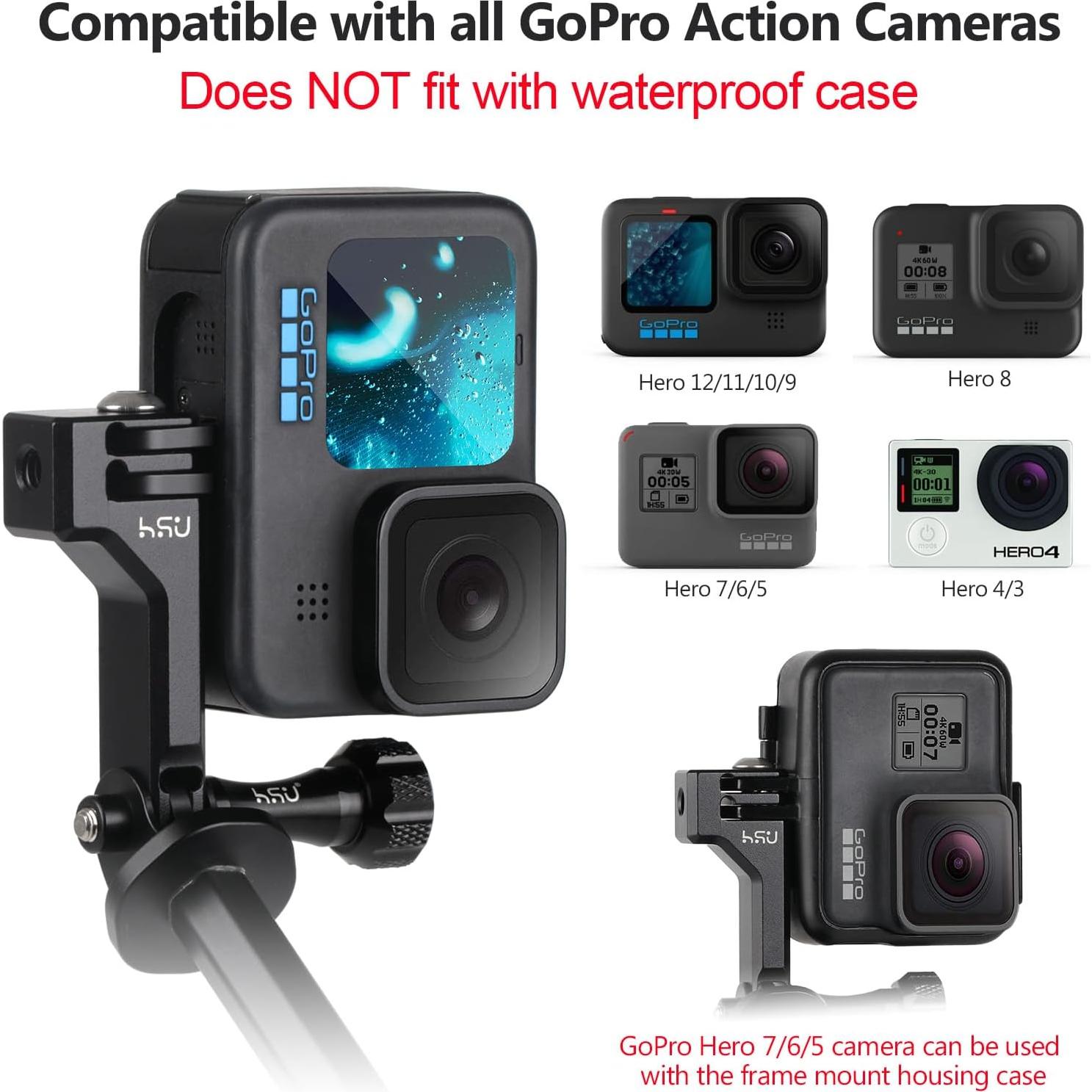 Adaptador de Soporte Vertical HSU para Cámaras de Acción