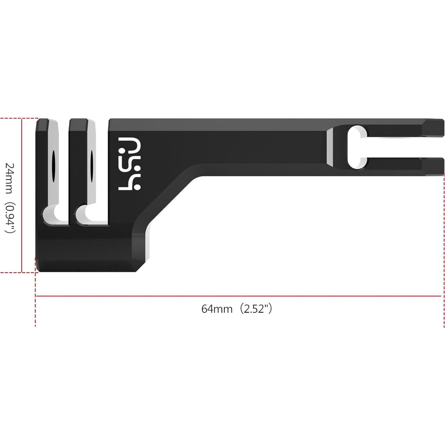 Adaptador de Soporte Vertical HSU para Cámaras de Acción
